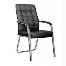 Heavy Duty Executive Leather Guest Conference Visitor Office Chair